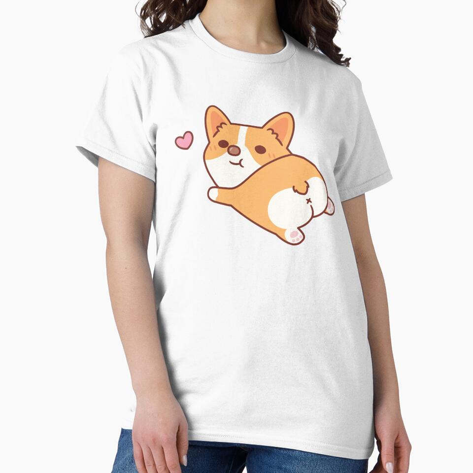Cute Corgi Dog With Cute Butt by rustydoodle