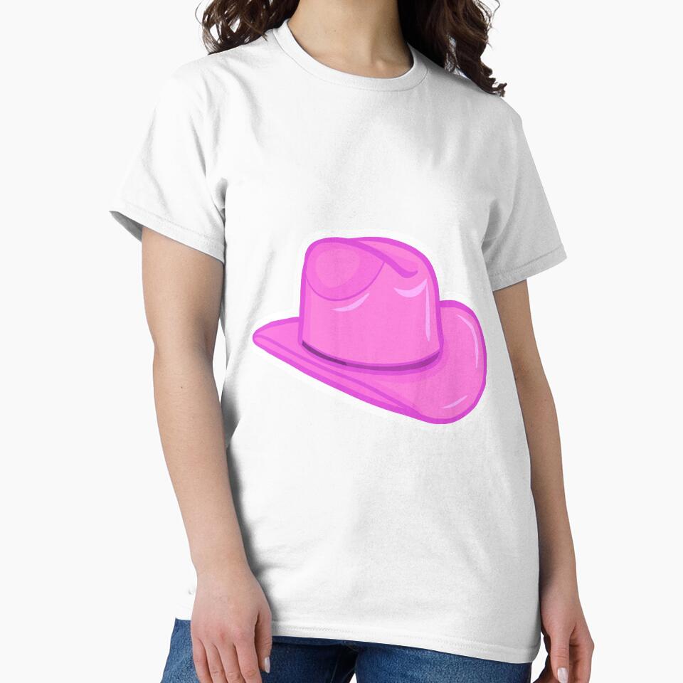 Pink Cowboy Hat by RobertsArtCo