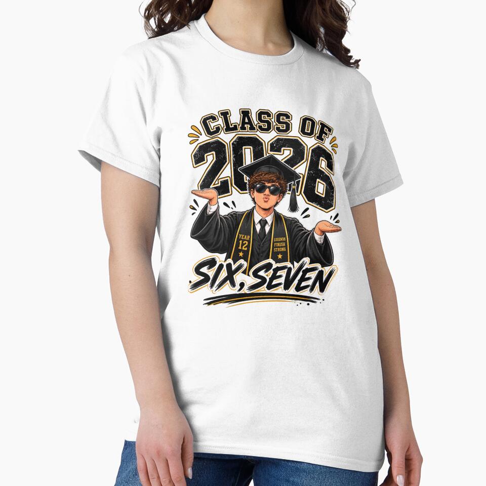 Class of 2026 Funny Graduation Shirt | Senior 2026 T-Shirt | Graduate Gift by MotivatEd Learners