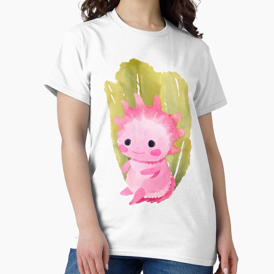 Cute Baby Axolotl by FarmOfCuties