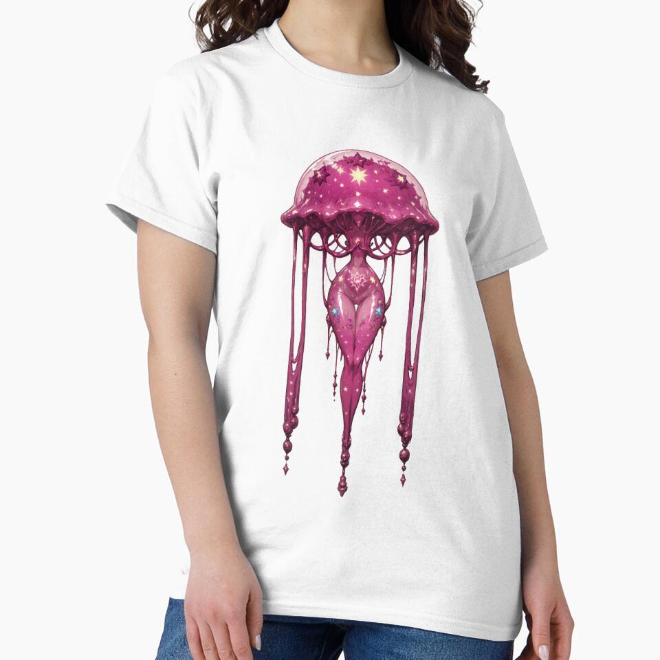 Cosmic Jellyfish Odyssey by Arcane  Adorable