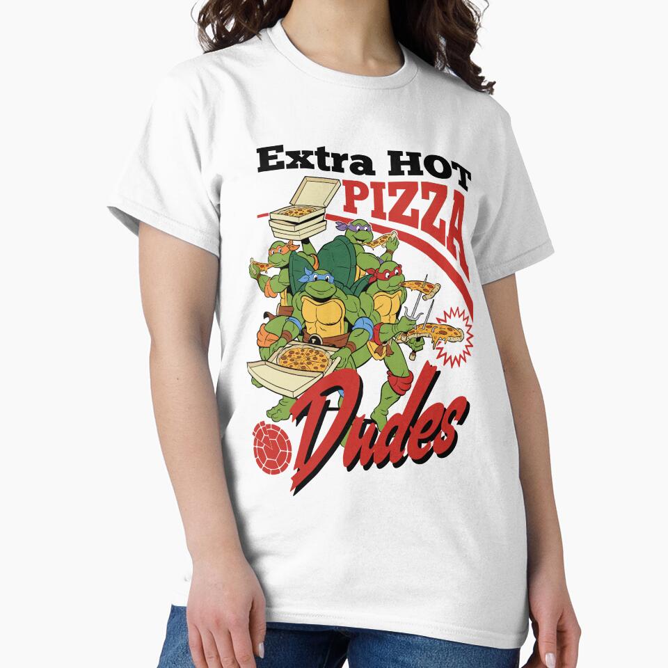 Pizza Dudes - Retro Mutant Ninja Turtles Pizza Party by Krasnovaovaova