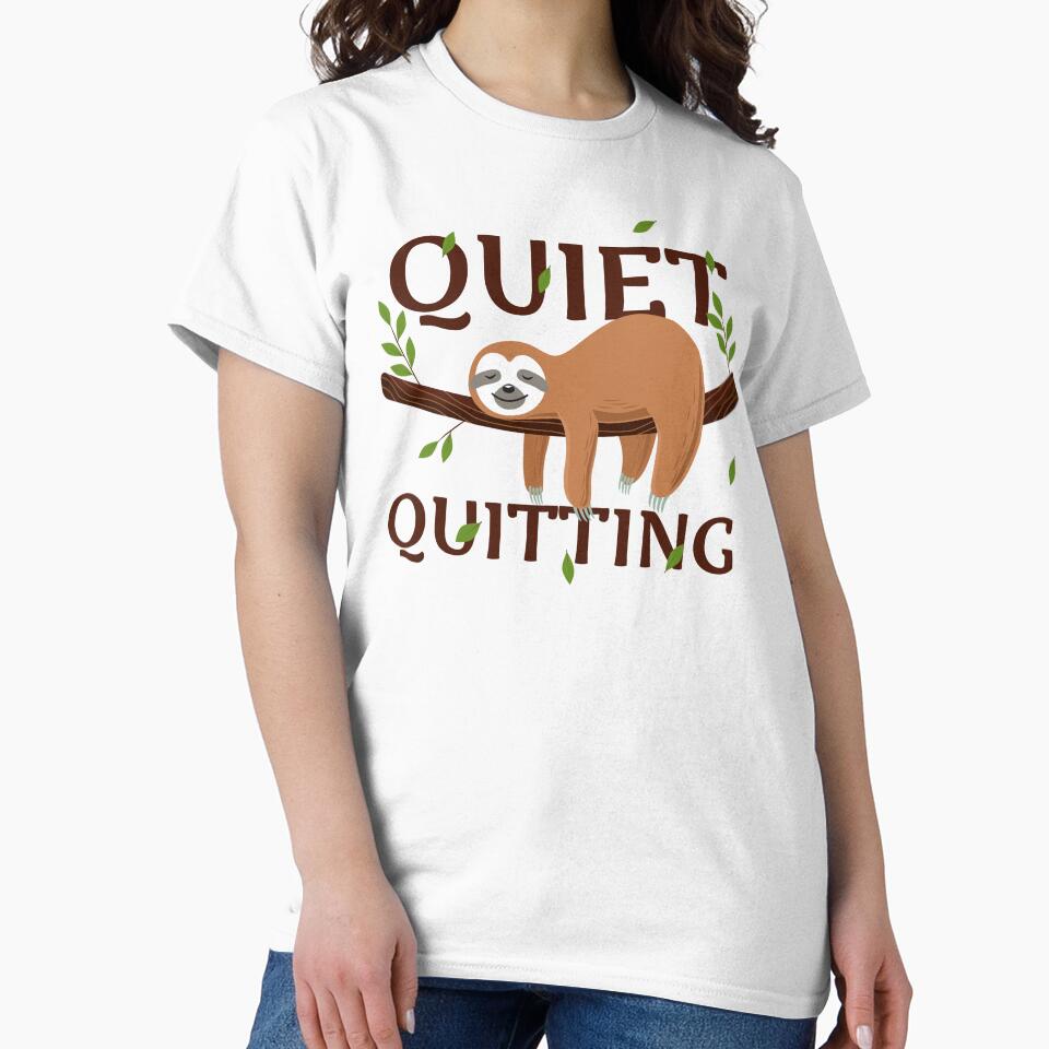 Quiet Quitting Graphic by emzimerch1