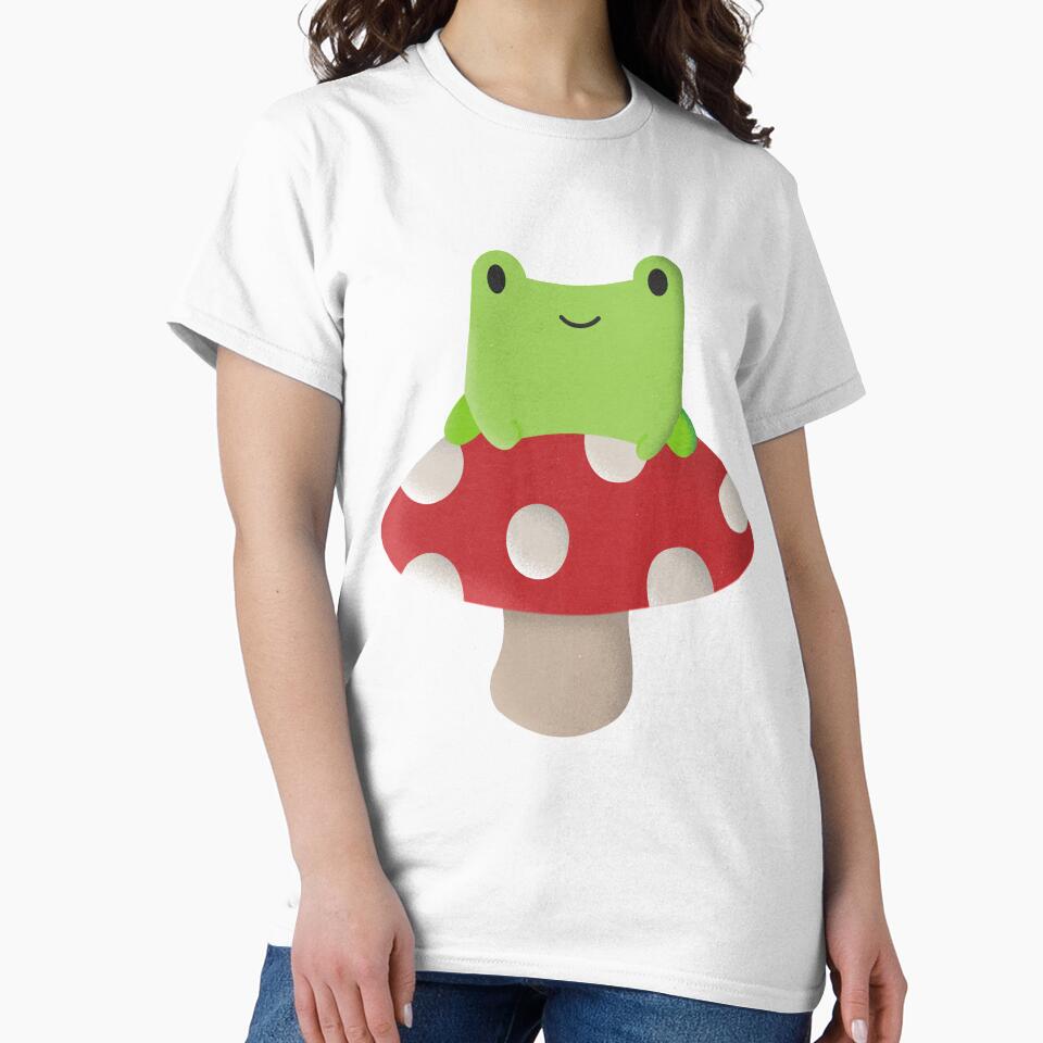 Frog on a Mushroom by MicRoWoRldS