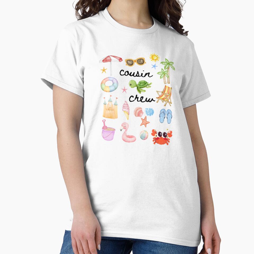 Cousin Crew Beach themed by Cute NovelTeez