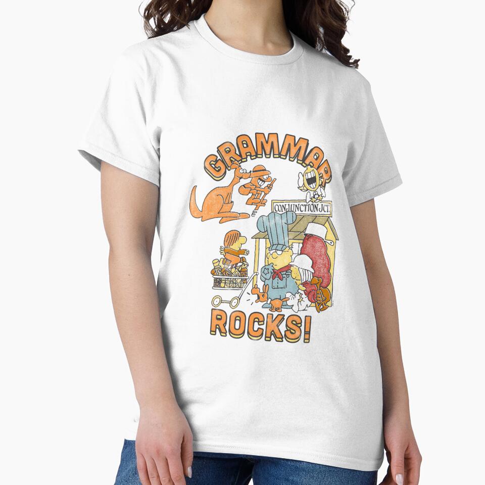 Schoolhouse Rock Grammar Rocks Collage Vintage by TinaHeaney