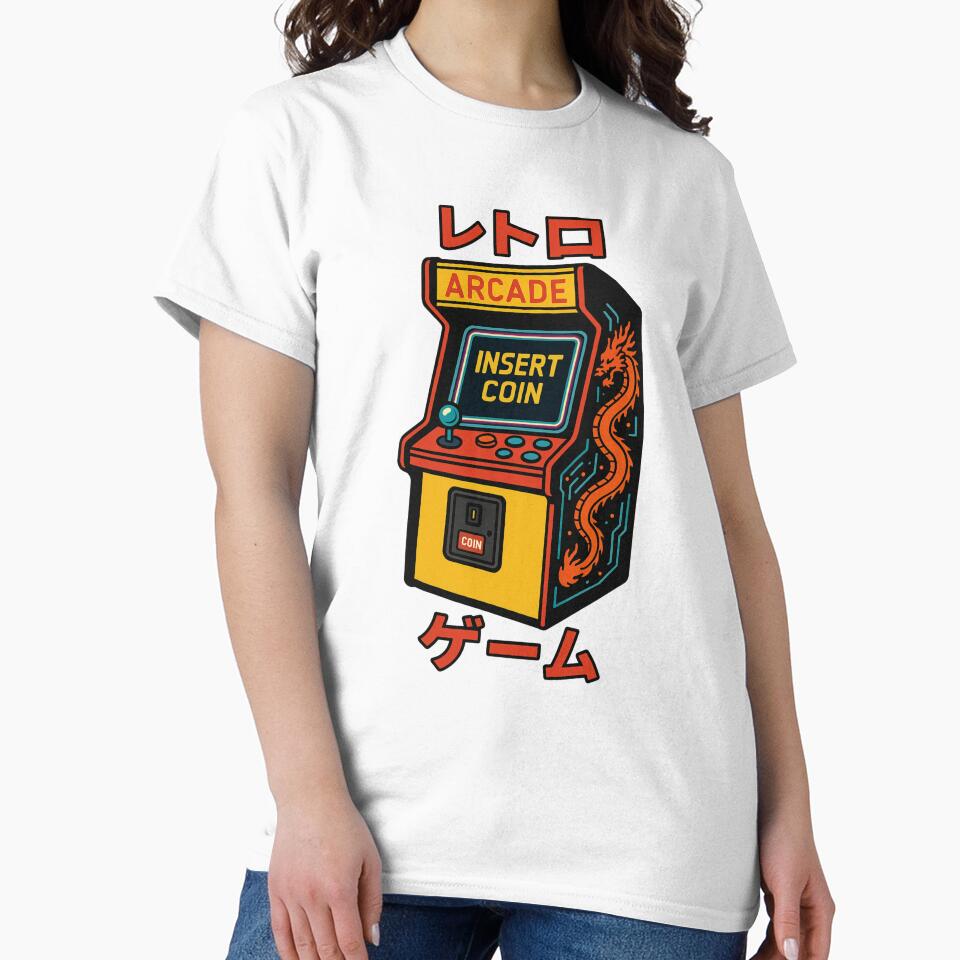 Japanese Retro Arcade Gamer by ShopFanCreation