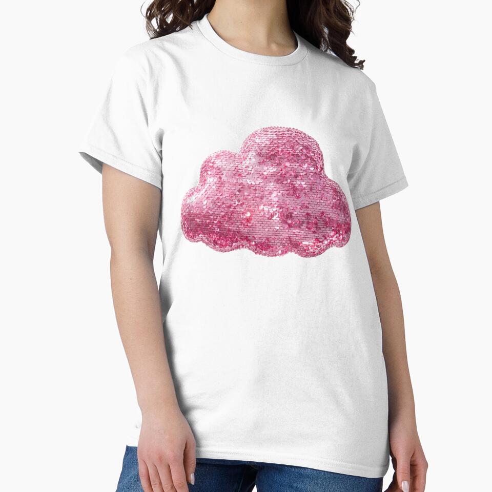 sequin pink cloud by funkyrainbowss
