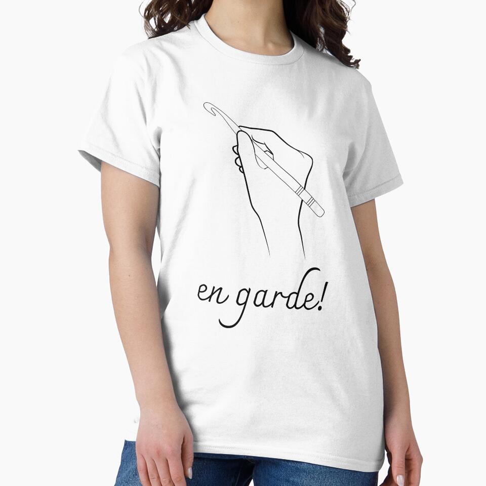 En garde! with a crochet - for a crocheting love by BetweenFictionAndReality