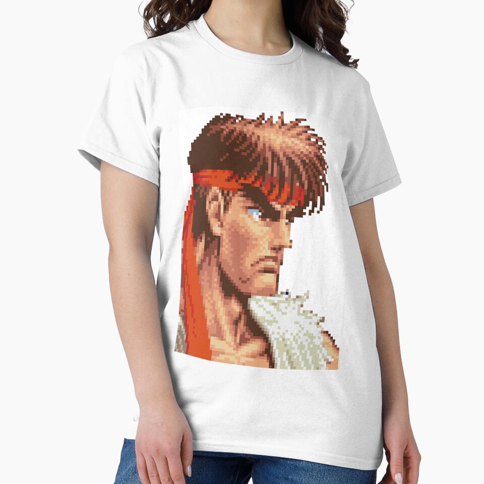Super Street Fighter II - Ryu by pixel8tees