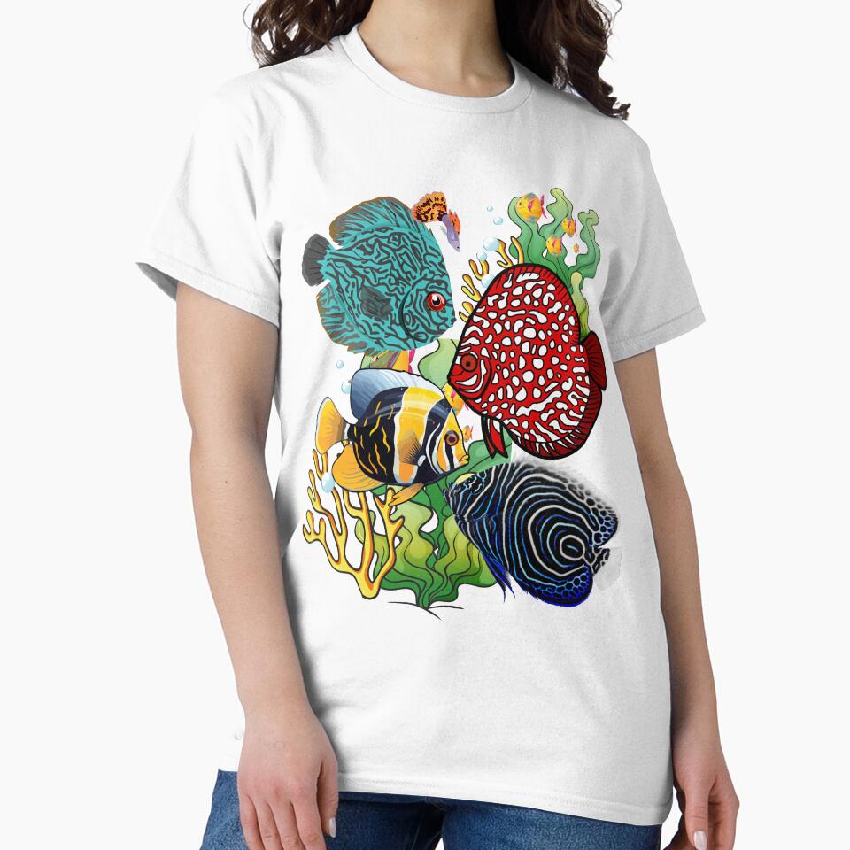 I adore these fish T-Shirt by RJTees