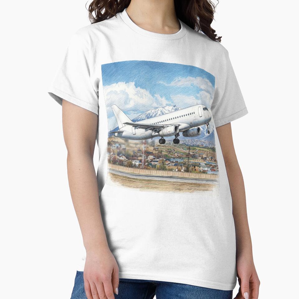 Airplane Taking off - Drawing by EMaviation_