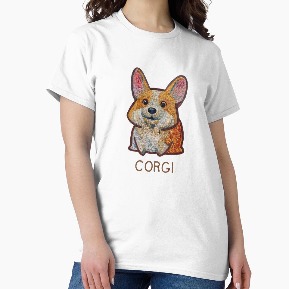 Corgi Series Star_Style A_004, dog animal funny cute T-Shirt shirt CorgiMANIA by aniMo Japan