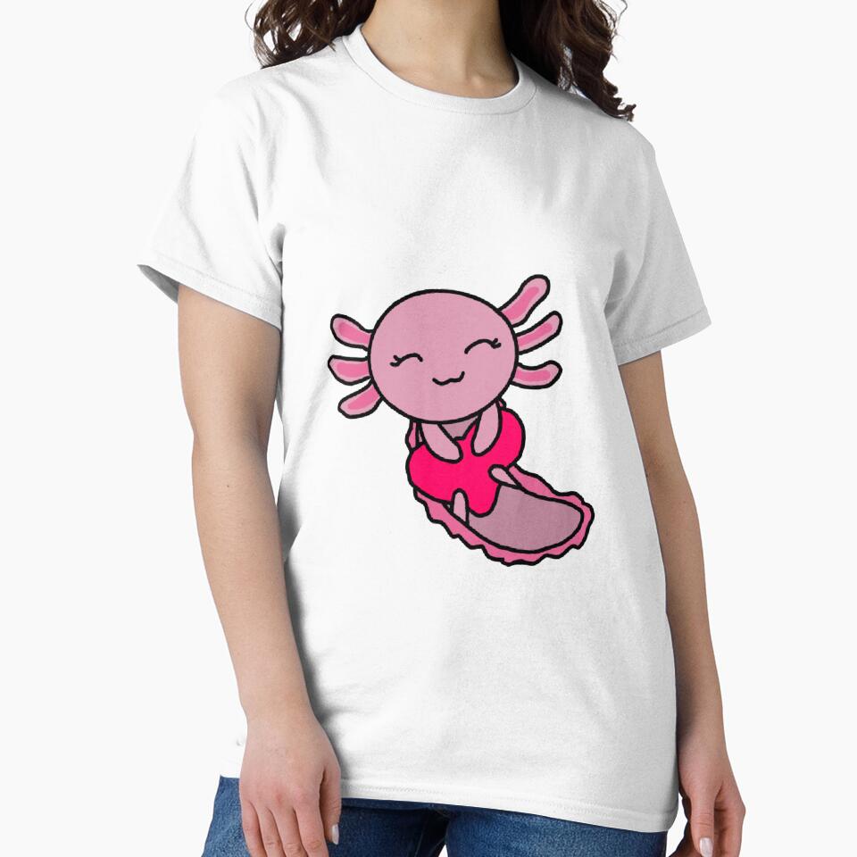 Valentine Axolotl by Mysticartshop