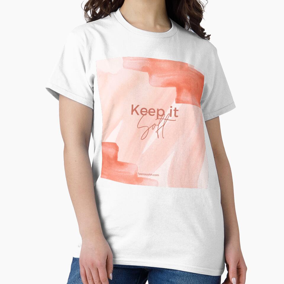 Keep It Soft Abstract Art by teenoushh
