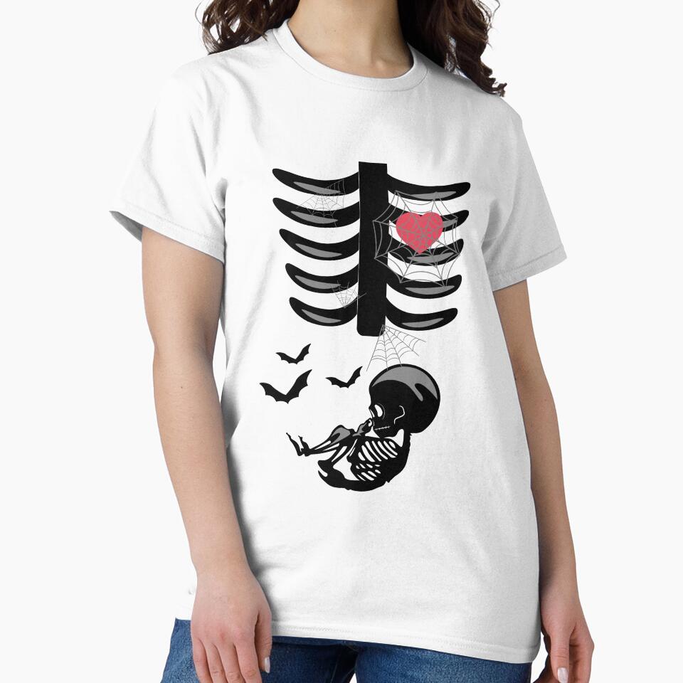 Cute Halloween Baby T-Shirt | Pregnant Women’s Maternity Tee by AllStarMerch