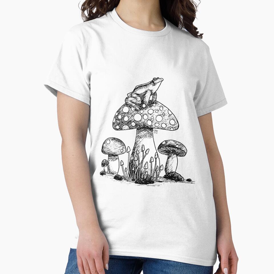 Toad on Mushroom by 11ofCrows