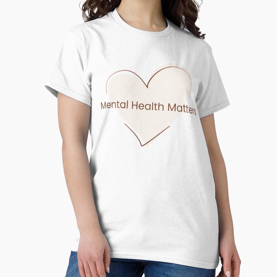 Mental Health Matters Heart by BuraxisQuotes