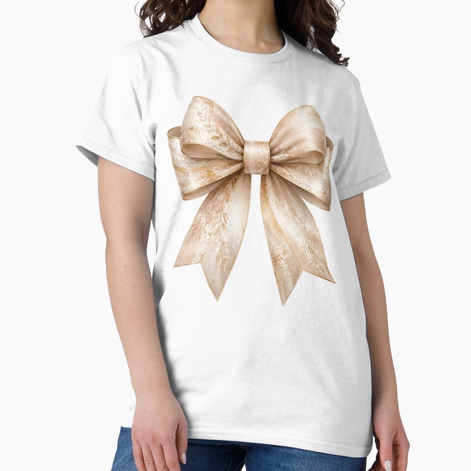 Elegant Watercolor Ribbon Gold Glitter Graphic by LakeishiaDeA