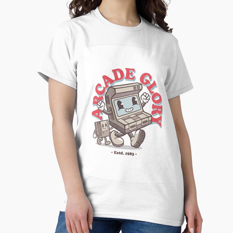 Vintage Arcade Glory by Dabbah Studio