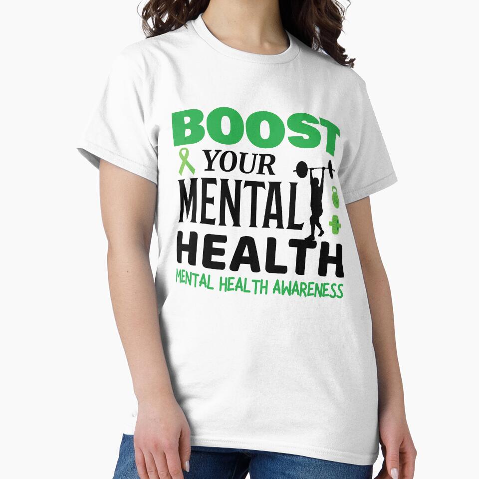 Boost Your Mental Health - Mental Health Awareness by OwlCanvas
