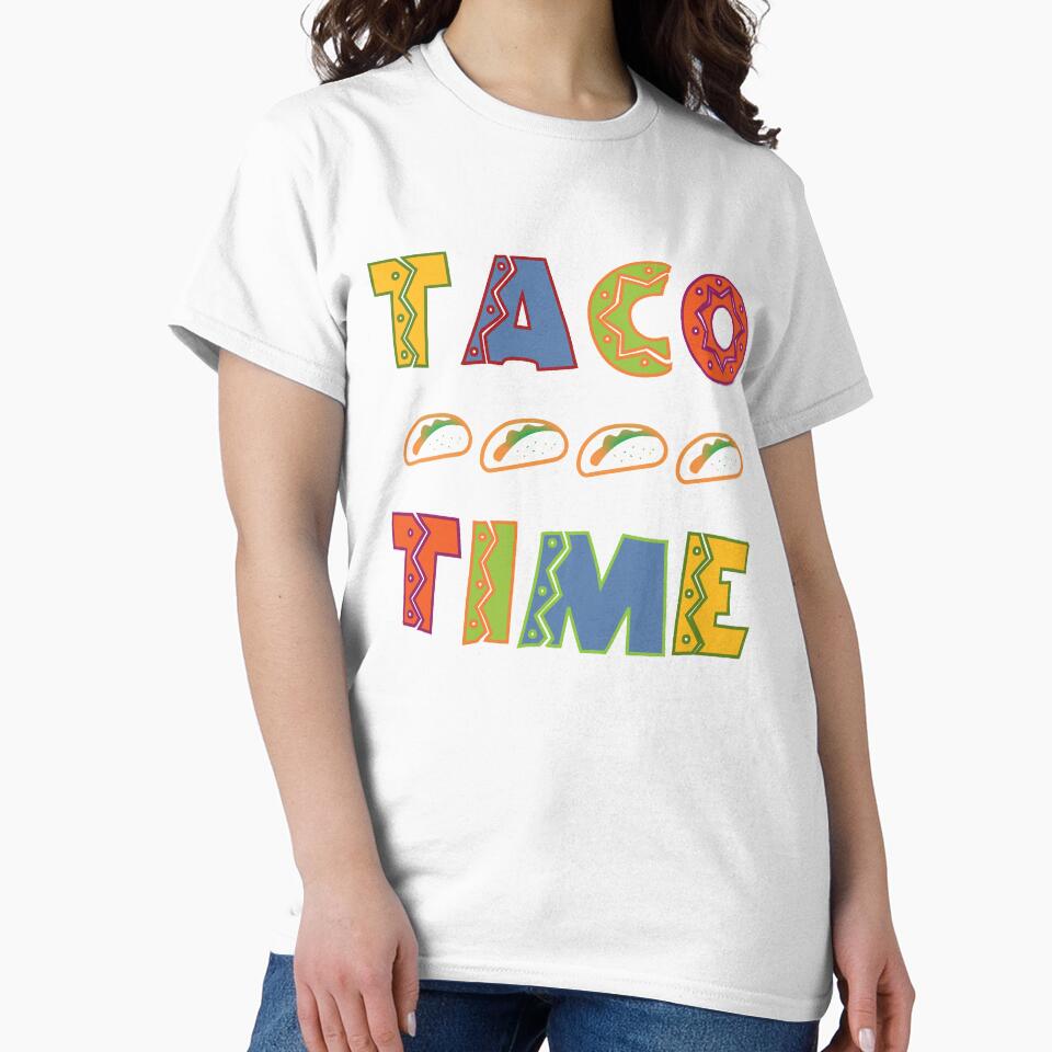 Cool Taco Time Tacos Cinco De Mayo by kreativedesigns