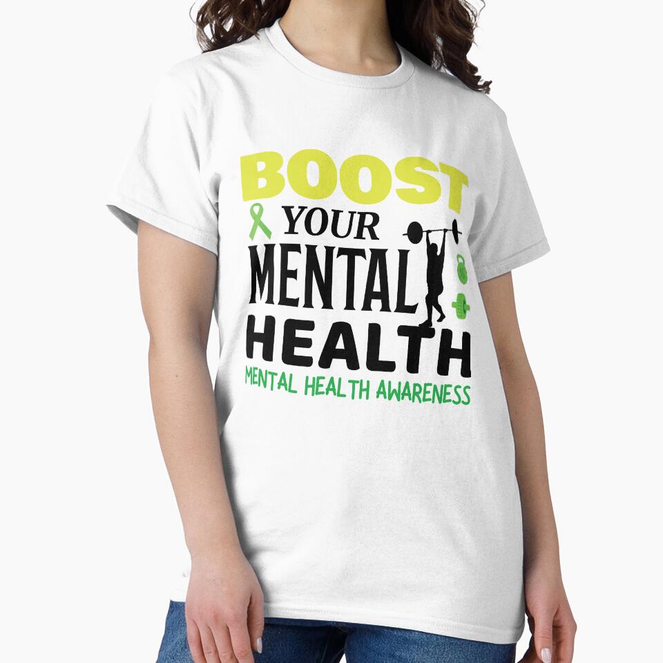 Mental Health Awareness - Boost Your Mental Health By Sweating by OwlCanvas