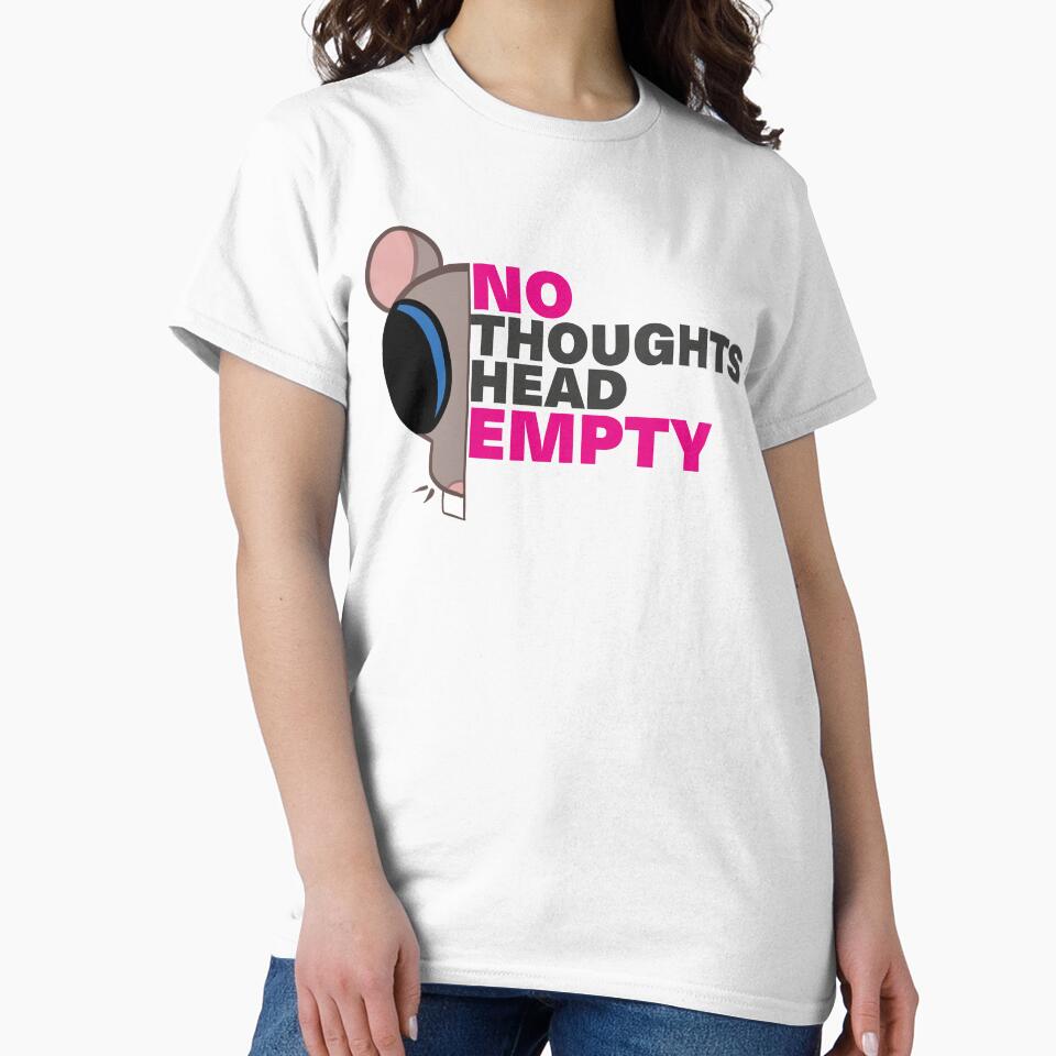 No thoughts head empty meme rat by Rexoox