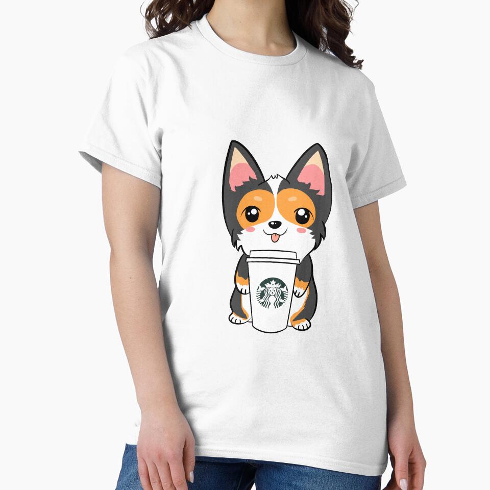 Cute Corgi Coffee by AndyWong