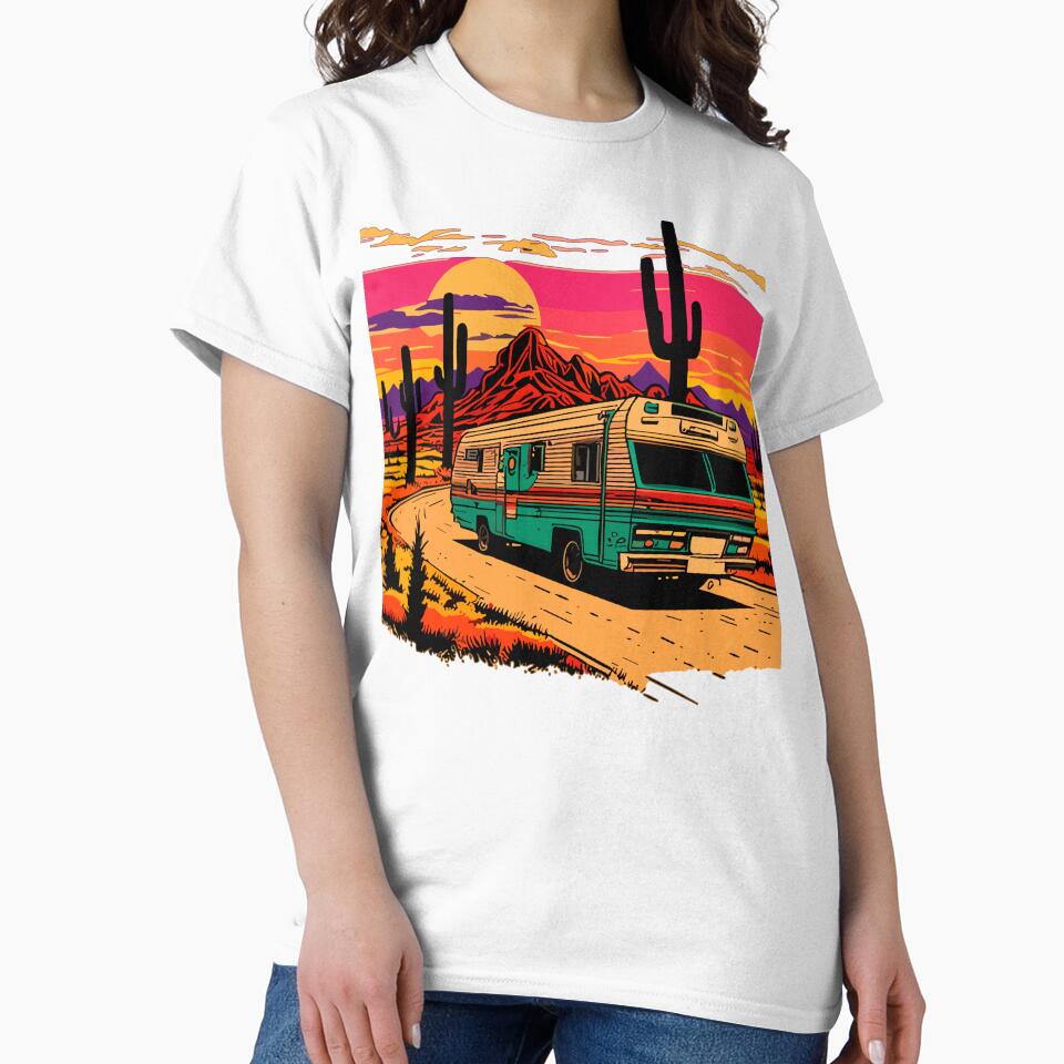 Retro Rover: Desert Dreamscape by waterhutch