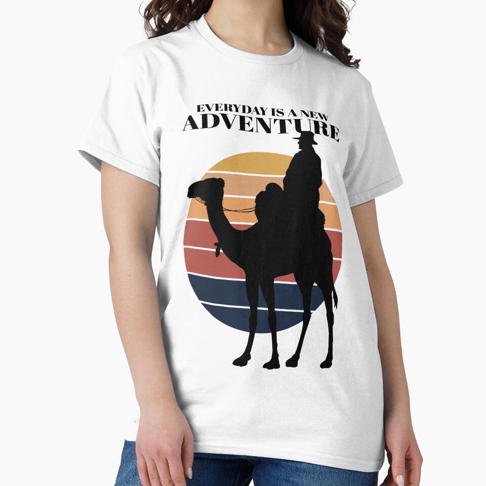 Vintage Camel Adventure in the desert by KewaleeTee