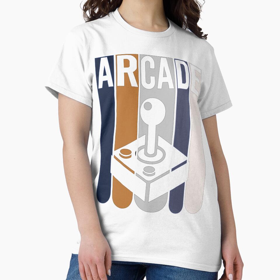 Arcade Forever | Retro Joystick Minimal Vector Art by LucasPresoto