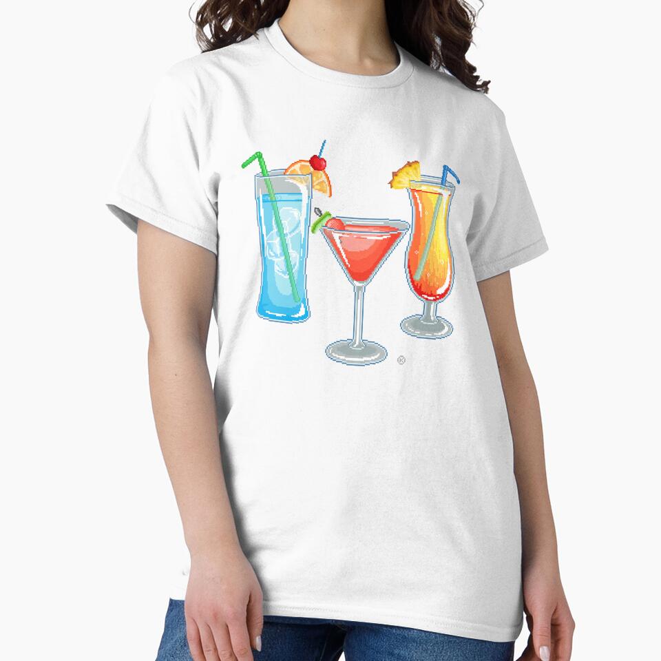 Pixel Summer Drinks by maicakes