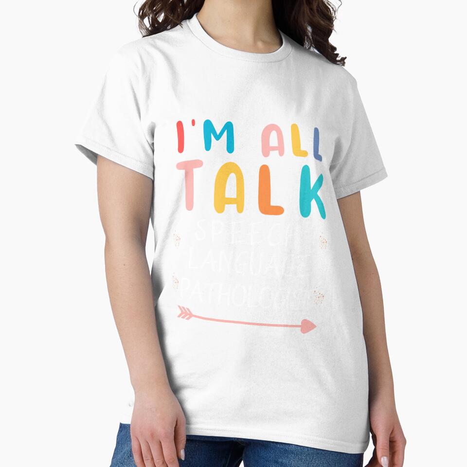i am all talk, speech language pathologist therapy teacher by POPLIN ⭐ ⭐ ⭐ ⭐ ⭐