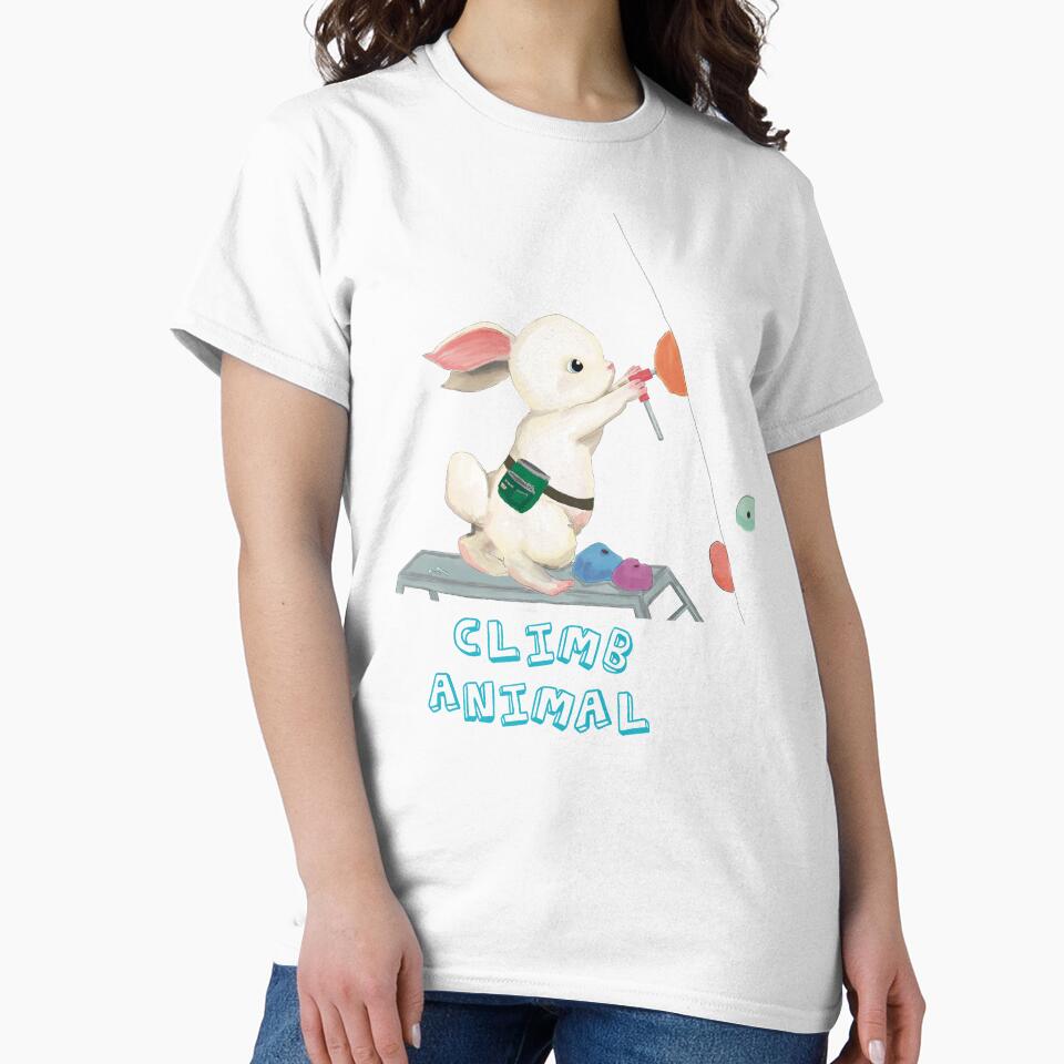 Route setter rabbit by Climb-animal