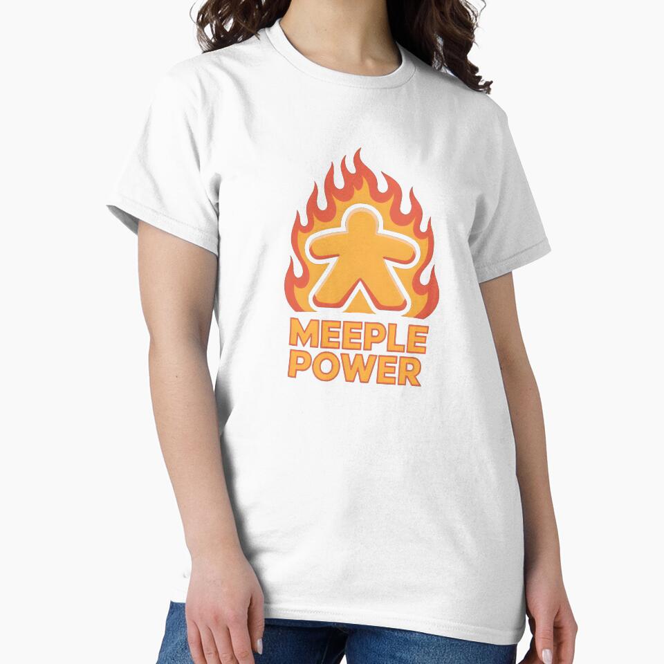 Meeple power, boardgame meeple by Boardgameo