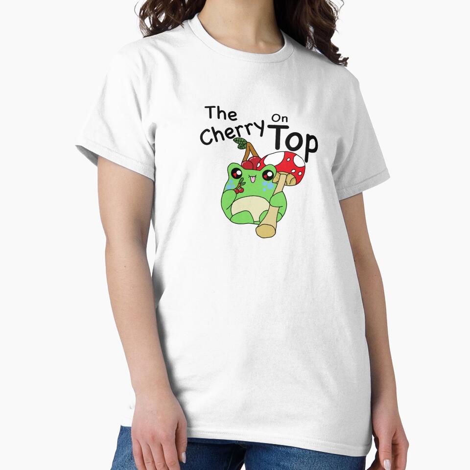 Cherry Frog With Text by Charlie’s shop