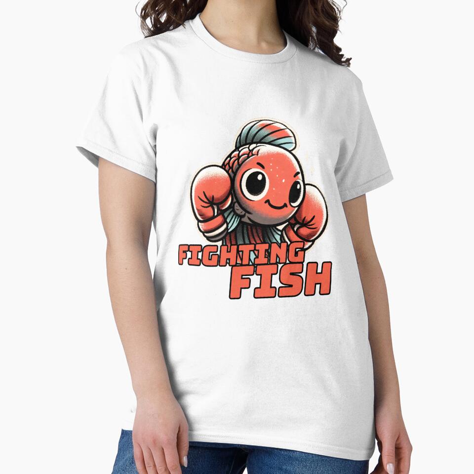 Betta Fish Fighting Fish by DoodleDashShop