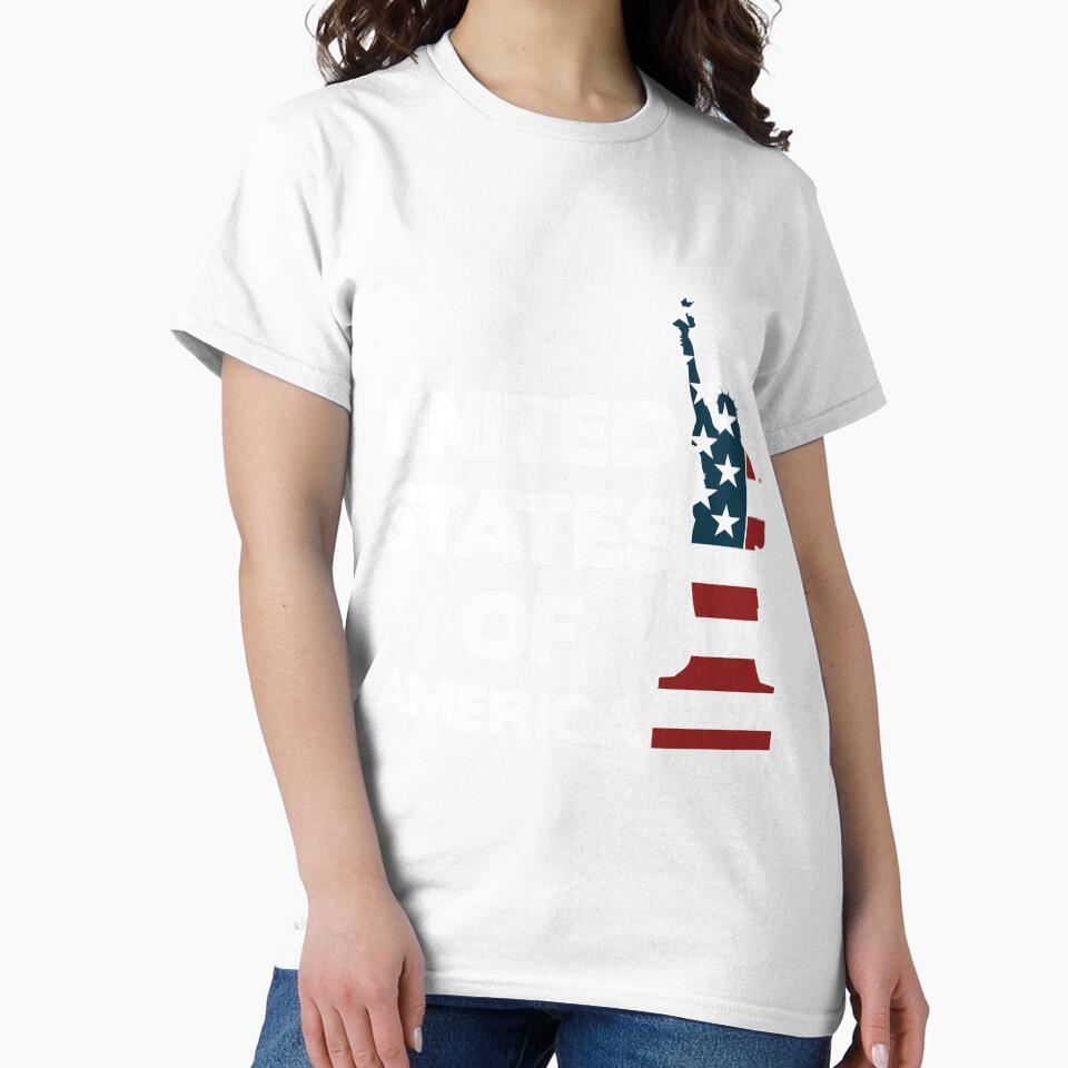 United States of America | Statue of Liberty T-Shirt by AllStarMerch