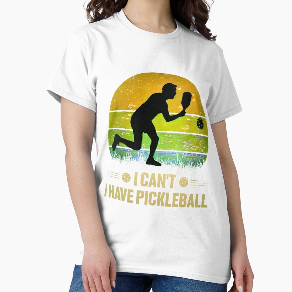 Sorry, I Can't! I Have Pickleball - Fun Design for Pickleball Obsession by Ali Doodles