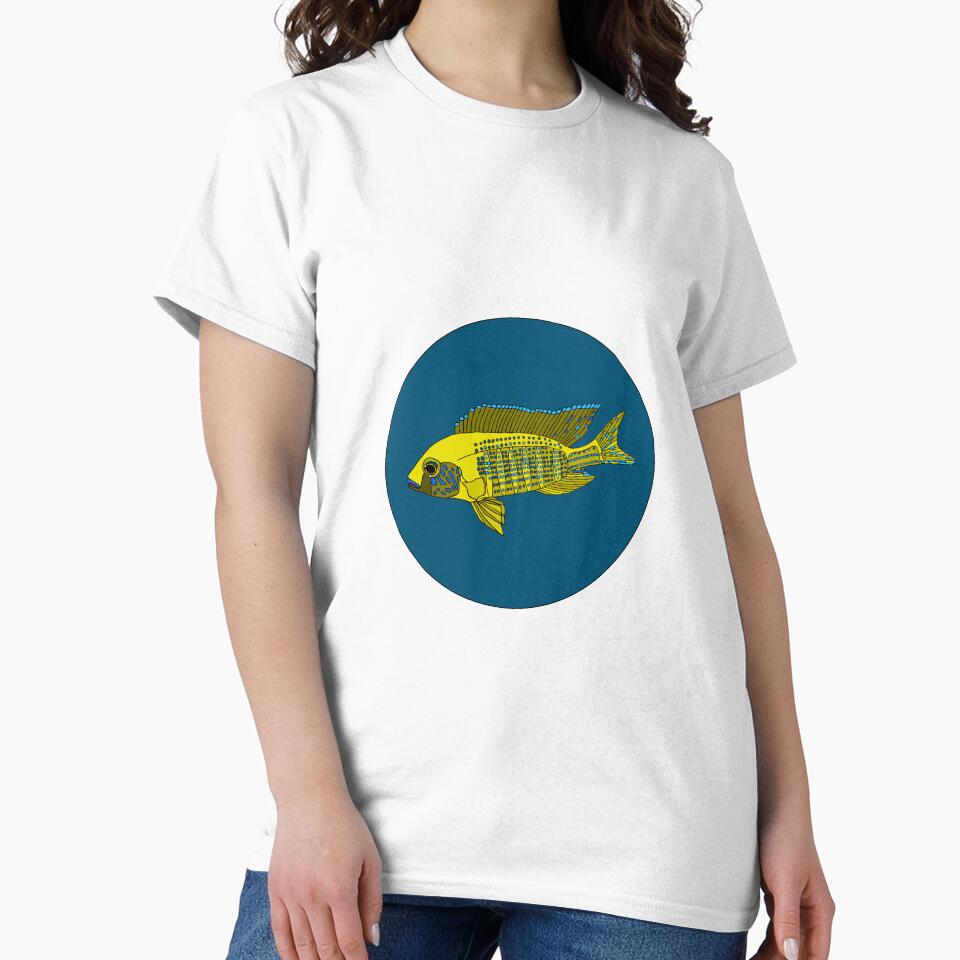 New Yellow Regal Cichlid by TreehopperTradingCo