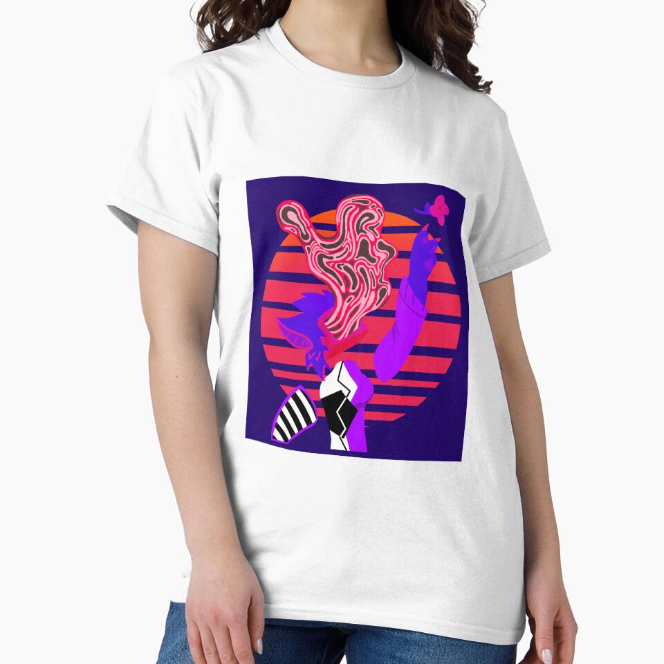 Weirdcore tv-head vaporwave by Cheycraftyeye