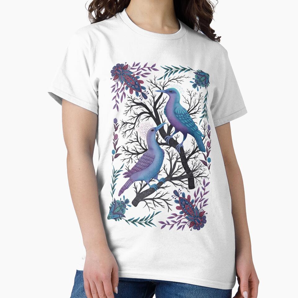 Enchanted Folk Birds by noctilucentia