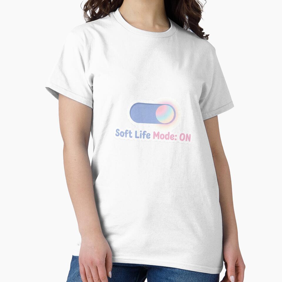 Soft Life Mode On Cozy Aesthetic Mental Health Sticker by SoftMoodStudios