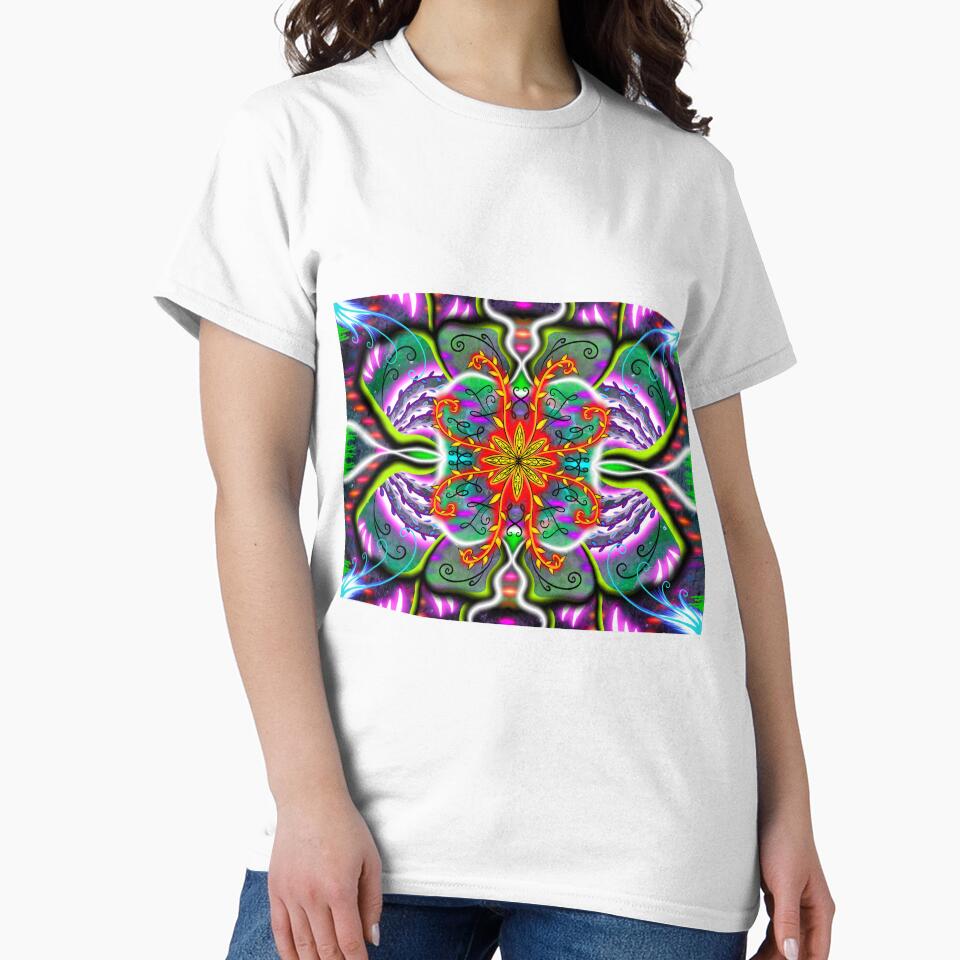 Neon flower portal by killakenzilla