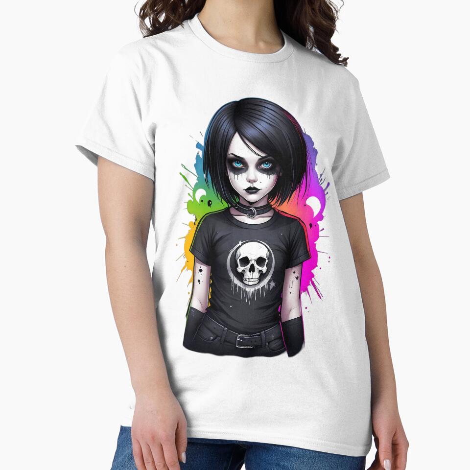 goth teen girl by lotsagoth