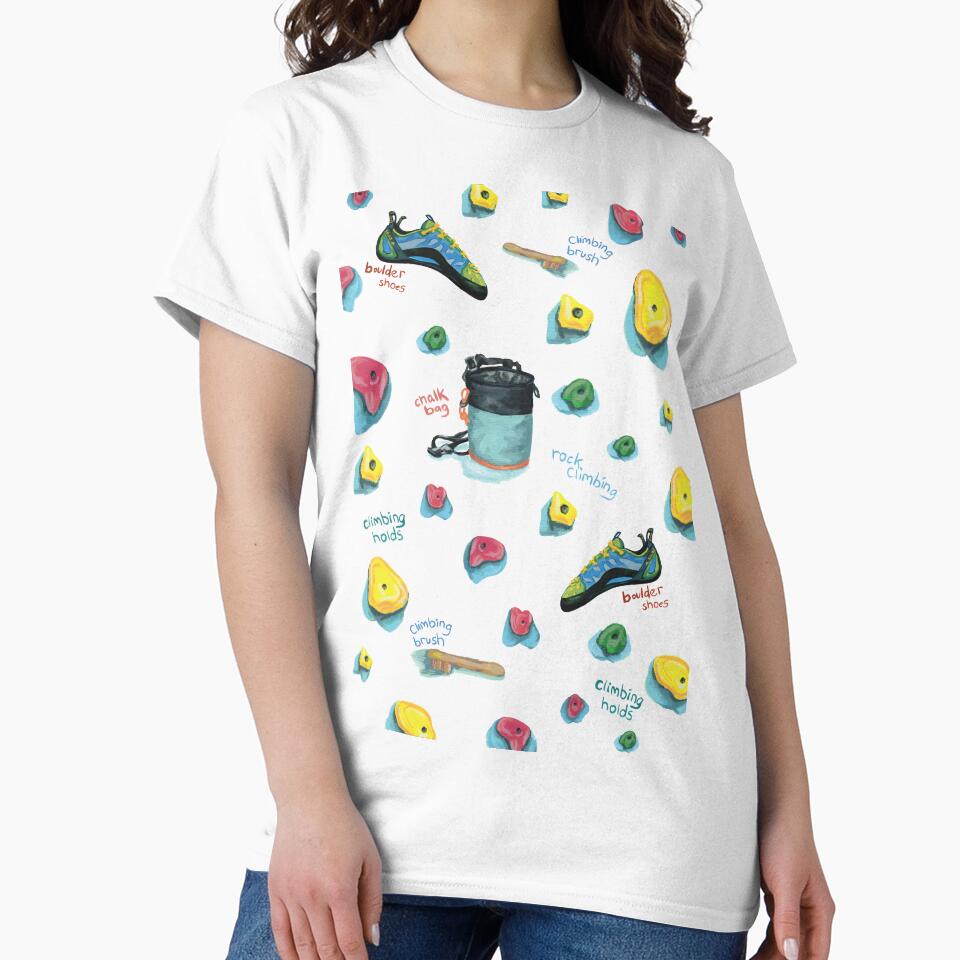 Bouldering Items Pattern by artbyemzzy