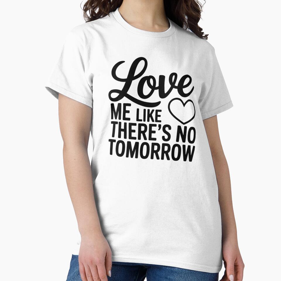 Retro Literary Romance Love Me Like There Is No Tomorrow Art by Nordic Echo
