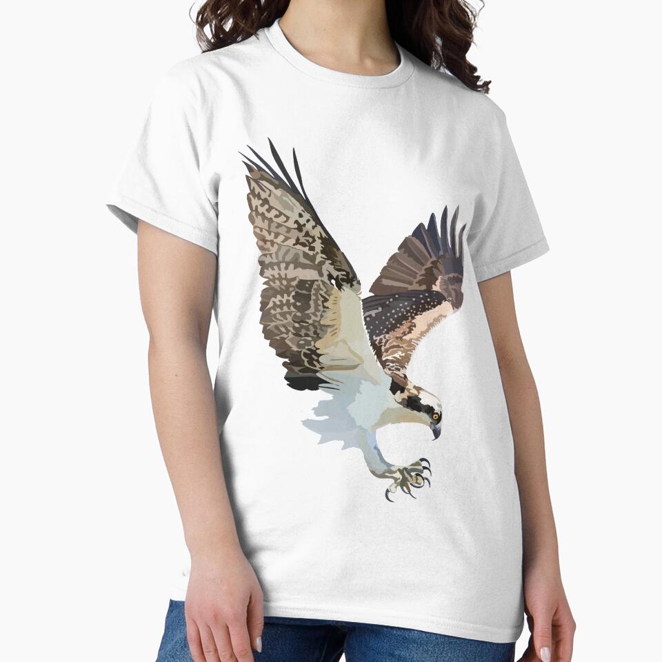 O is for Osprey,Osprey – Majestic Fish-Eating Bird of Prey by PrettylittlepastelUk