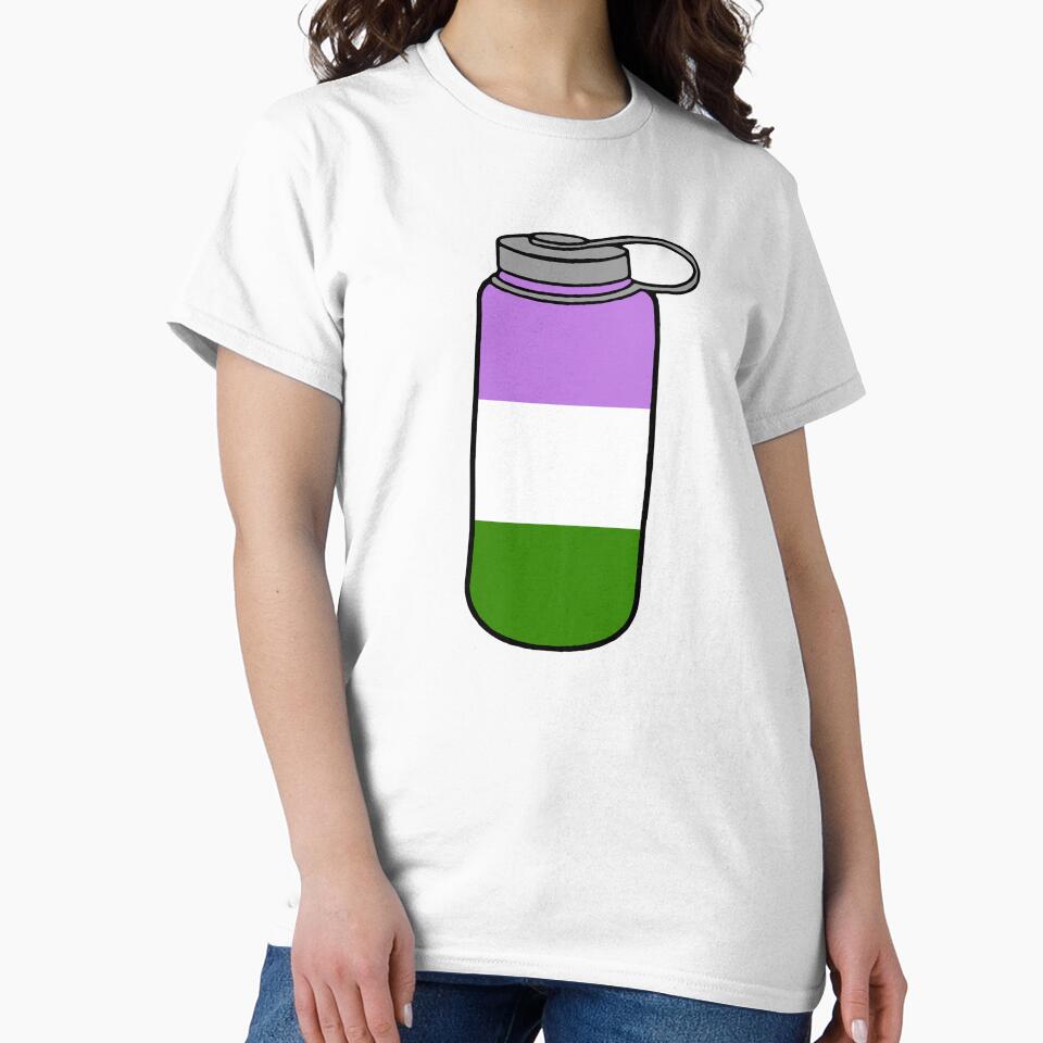 Genderqueer Pride Nalgene Water Bottle by maura41